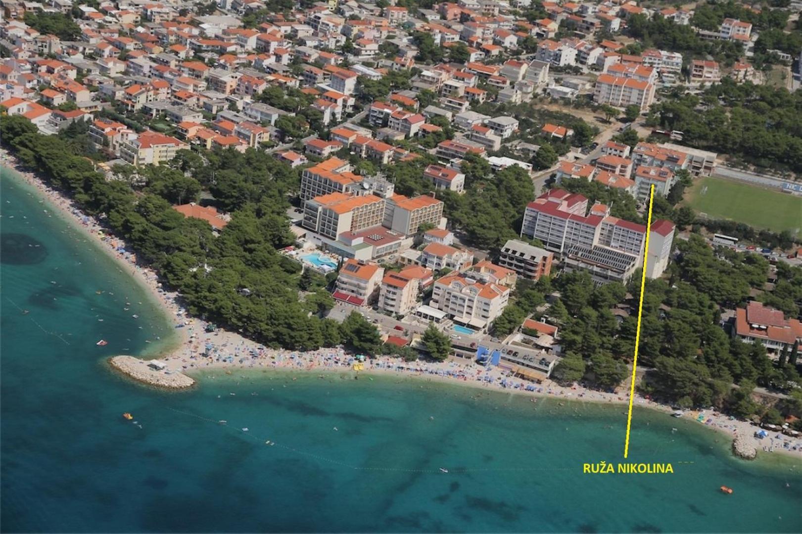 Ruza&Nikolina "1" Apartmani - Baška Voda Extérieur photo