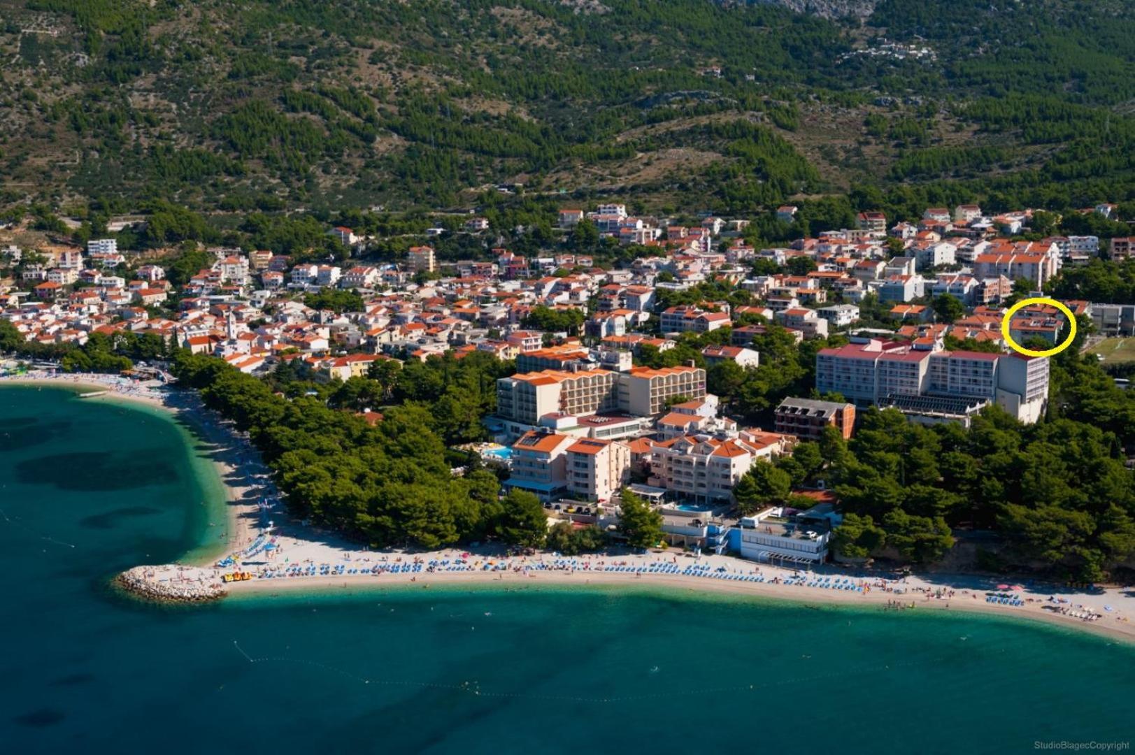 Ruza&Nikolina "1" Apartmani - Baška Voda Extérieur photo