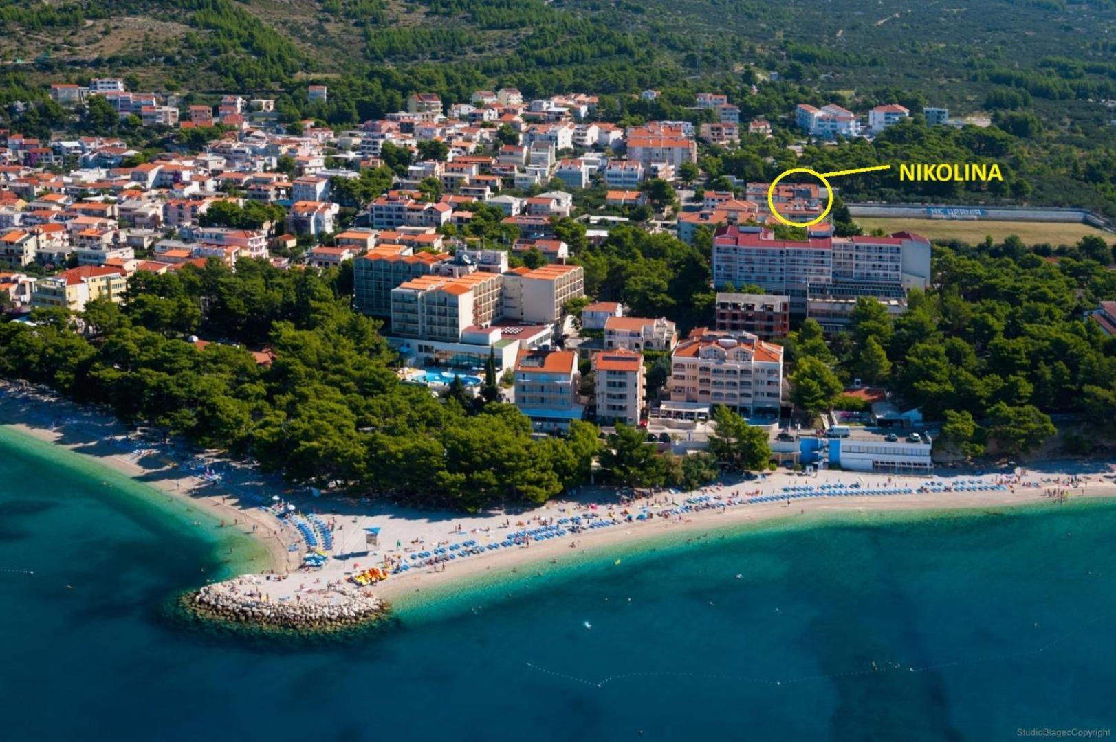 Ruza&Nikolina "1" Apartmani - Baška Voda Extérieur photo